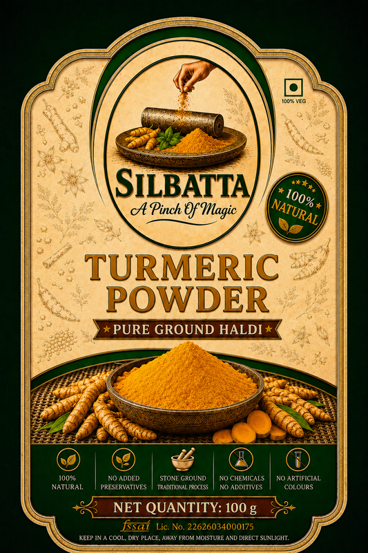 Silbatta Turmeric Powder 100g