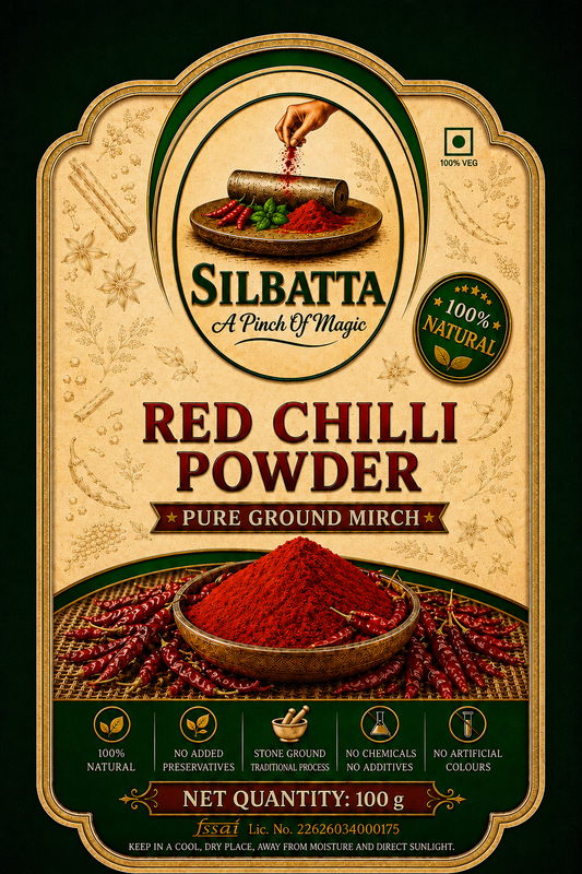 Silbatta Red Chilli Powder 100g