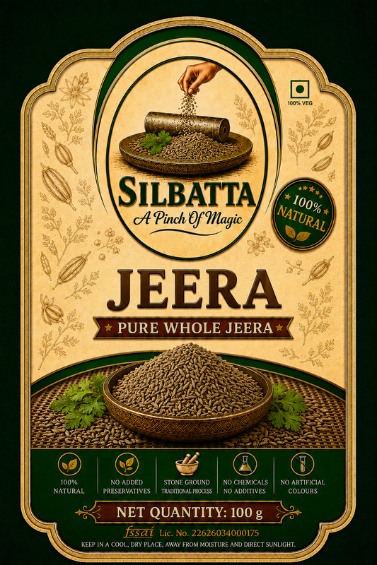 Silbatta Whole Jeera 100g